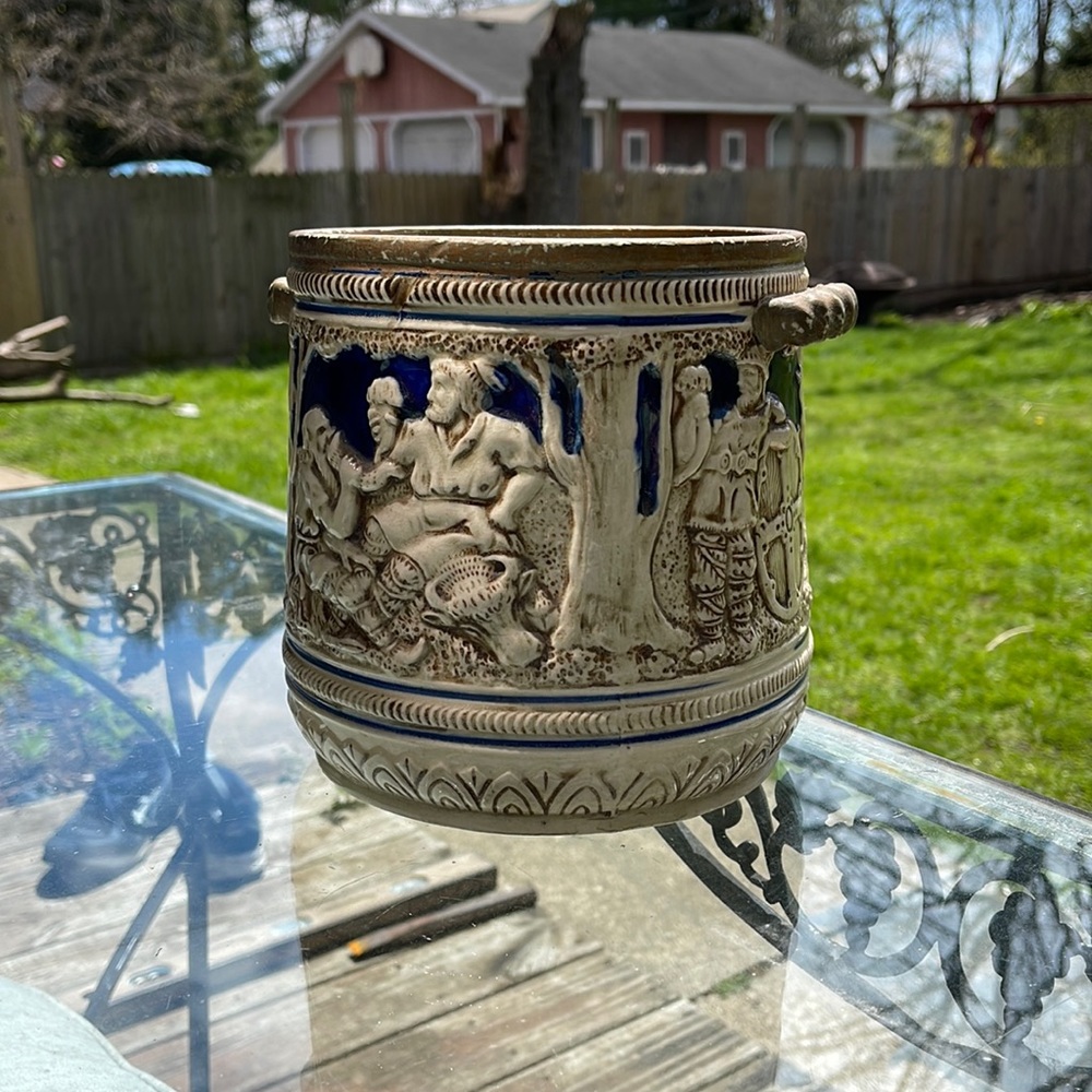 Made in Japan hand painted planter